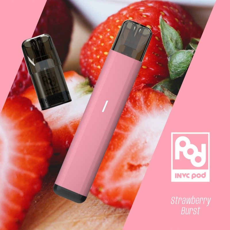 invc-fraise-puff-rechargeable